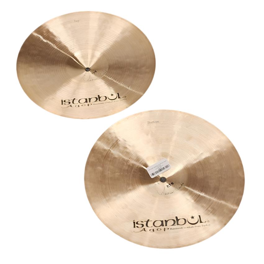 Used Istanbul Agop Mel Lewis Hi Hat Cymbals 13" 734/838 grams - Very Good - Drum Center Of Portsmouth