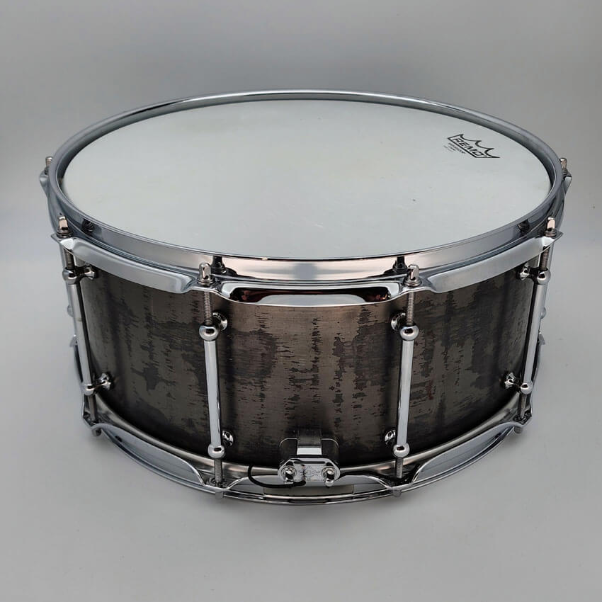 Used Keplinger Black Iron Snare Drum 14x6.5 - Excellent - Drum Center Of Portsmouth
