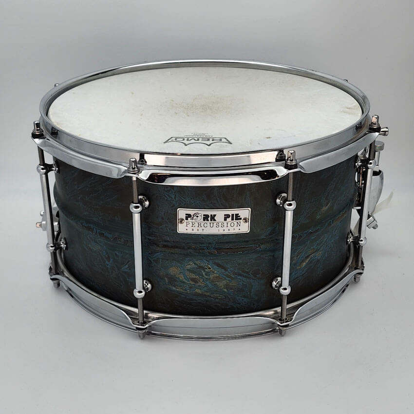 Used Pork Pie Brass 13x7 Patina - Very Good - Drum Center Of Portsmouth