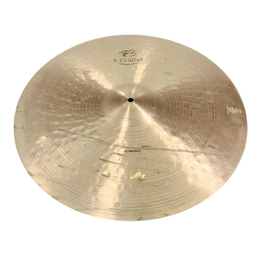 Used Zildjian K Constantinople Bounce Ride Cymbal 22" 2434 grams - Very Good - Drum Center Of Portsmouth