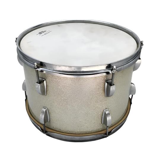 Used Vintage 1970s Ludwig Tom 13x9 Silver Sparkle - Good - Drum Center Of Portsmouth