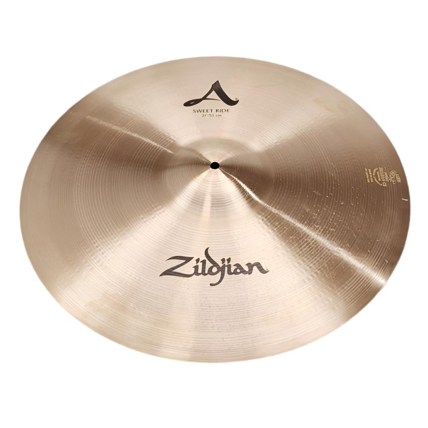 Used Zildjian A Sweet Ride Cymbal 21" - Very Good - Drum Center Of Portsmouth