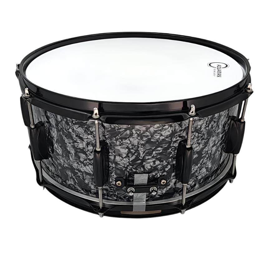 Used Gretsch Snare Drum 14x6.5 Black Pearl - Good - Drum Center Of Portsmouth