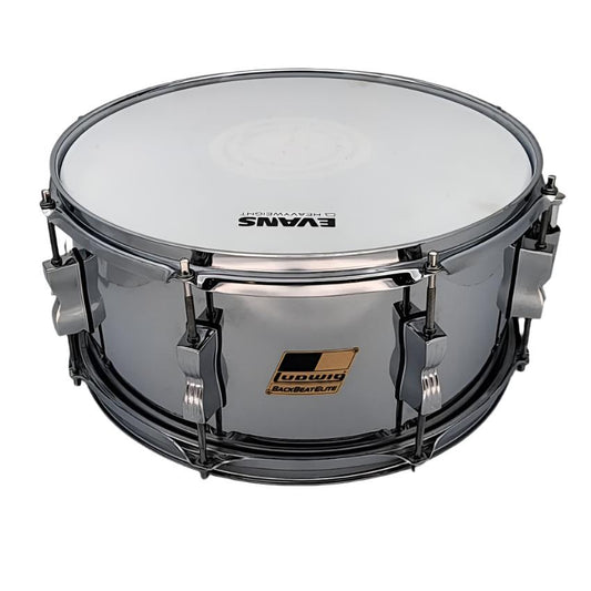 Used Ludwig Backbeat Elite Snare Drum 14x6.5 - Very Good - Drum Center Of Portsmouth