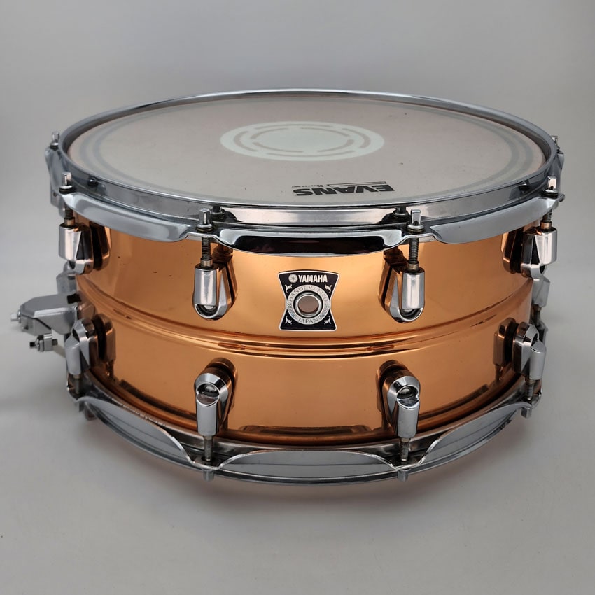 Used Yamaha Copper Snare Drum 14x7 MIJ - Very Good - Drum Center Of Portsmouth