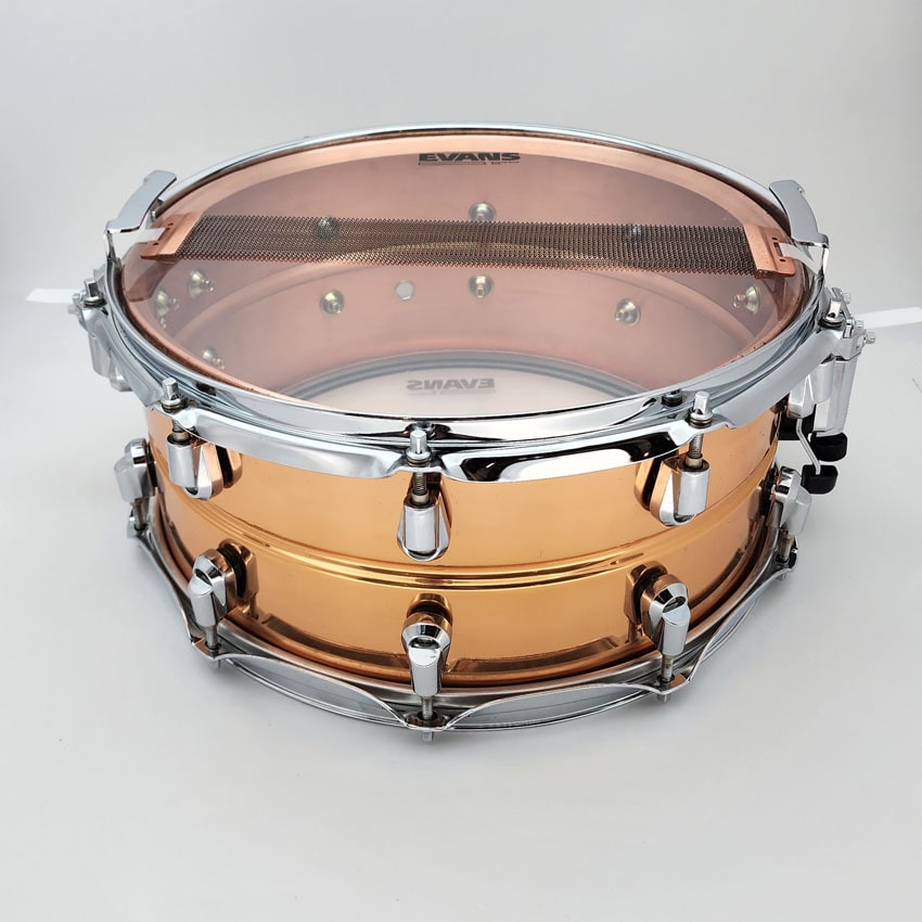 Used Yamaha Copper Snare Drum 14x7 MIJ - Very Good - Drum Center Of Portsmouth