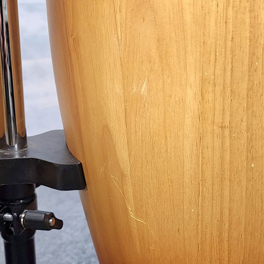 Used LP Aspire Congas 11" & 12" Satin Sunburst w/Stand - Very Good - Drum Center Of Portsmouth