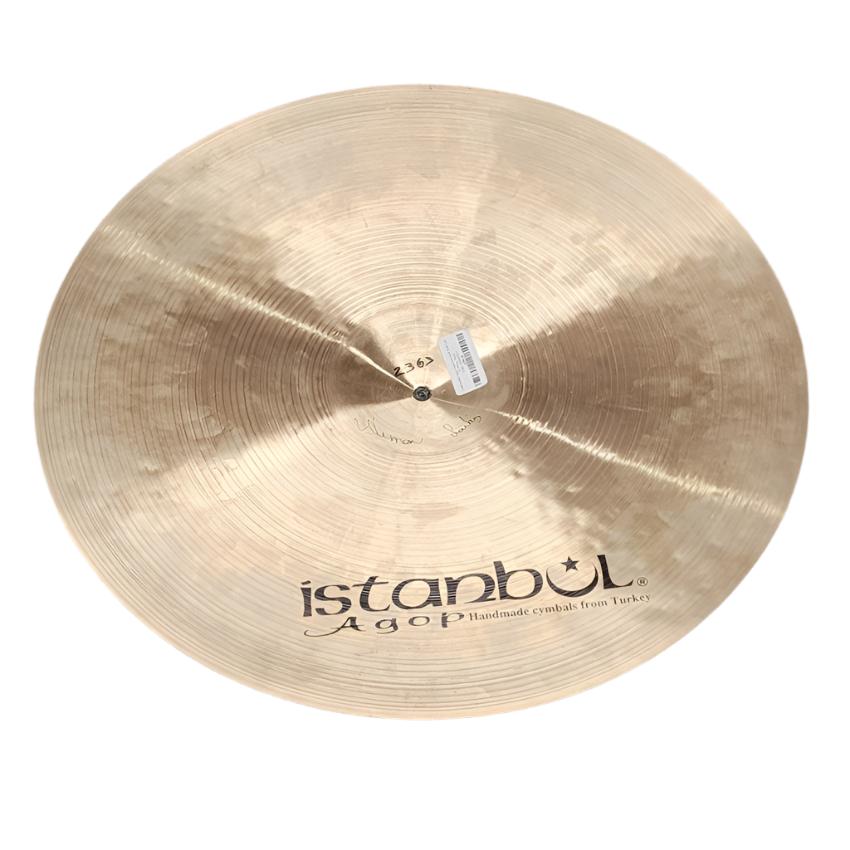 Used Istanbul Agop Traditional Dark Ride Cymbal 22" 2363 grams - Drum Center Of Portsmouth