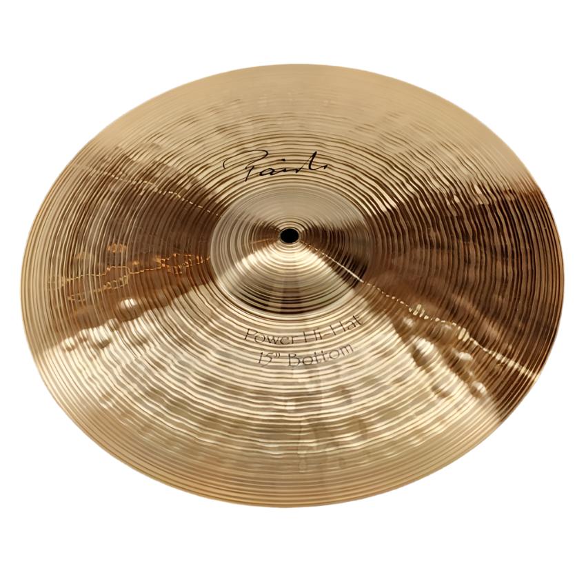 Used Paiste Signature Power Hi Hat Bottom Cymbal 15" - Very Good - Drum Center Of Portsmouth