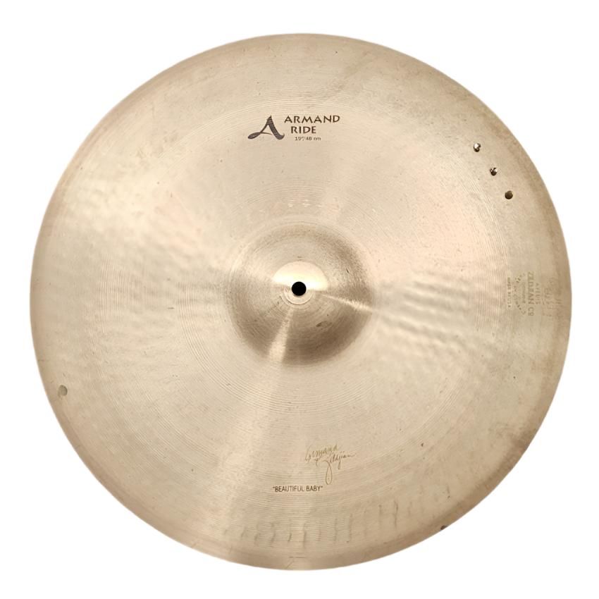 Used Zildjian A Beautiful Baby Ride Cymbal 19" 1852 grams - Drum Center Of Portsmouth
