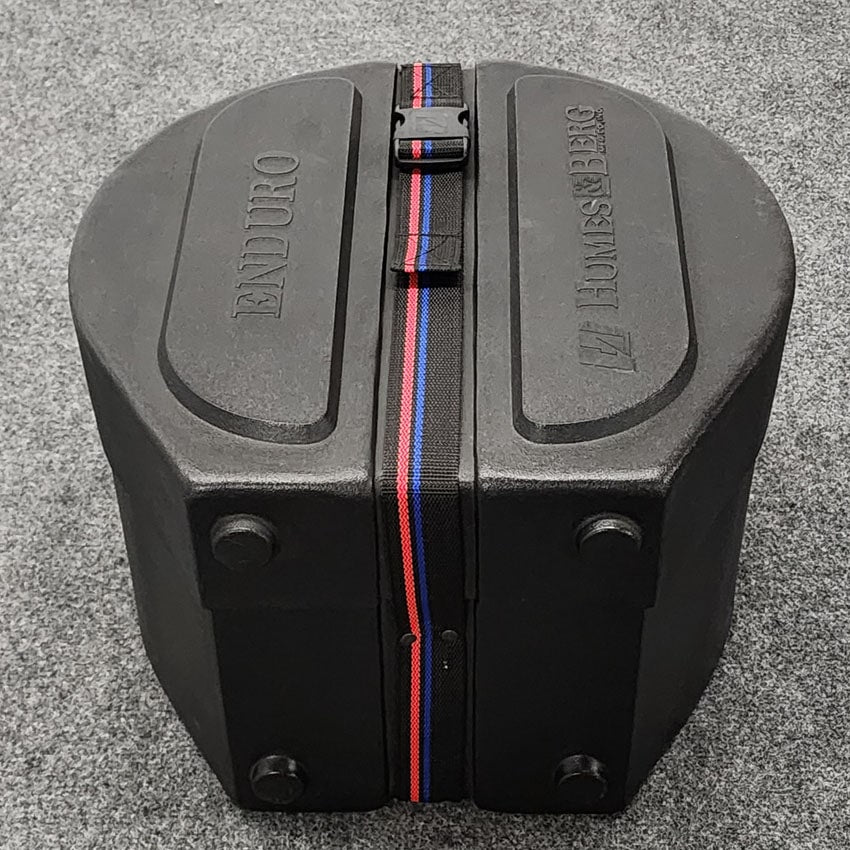 Used Humes & Berg Enduro Hard Shell Rack Tom Case 12x8 - Very Good - Drum Center Of Portsmouth