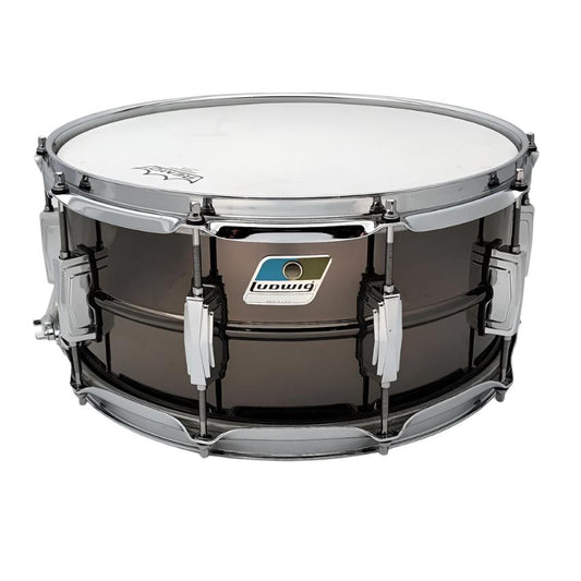 Used Ludwig Black Beauty B-Stock Snare Drum 14x6.5 - Good - Drum Center Of Portsmouth
