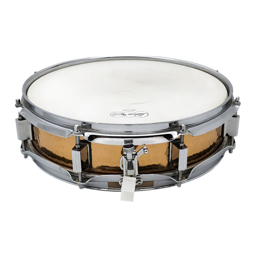 Used Ludwig Bronze Hammered Piccolo Snare Drum 13x3.5 - Very Good - Drum Center Of Portsmouth