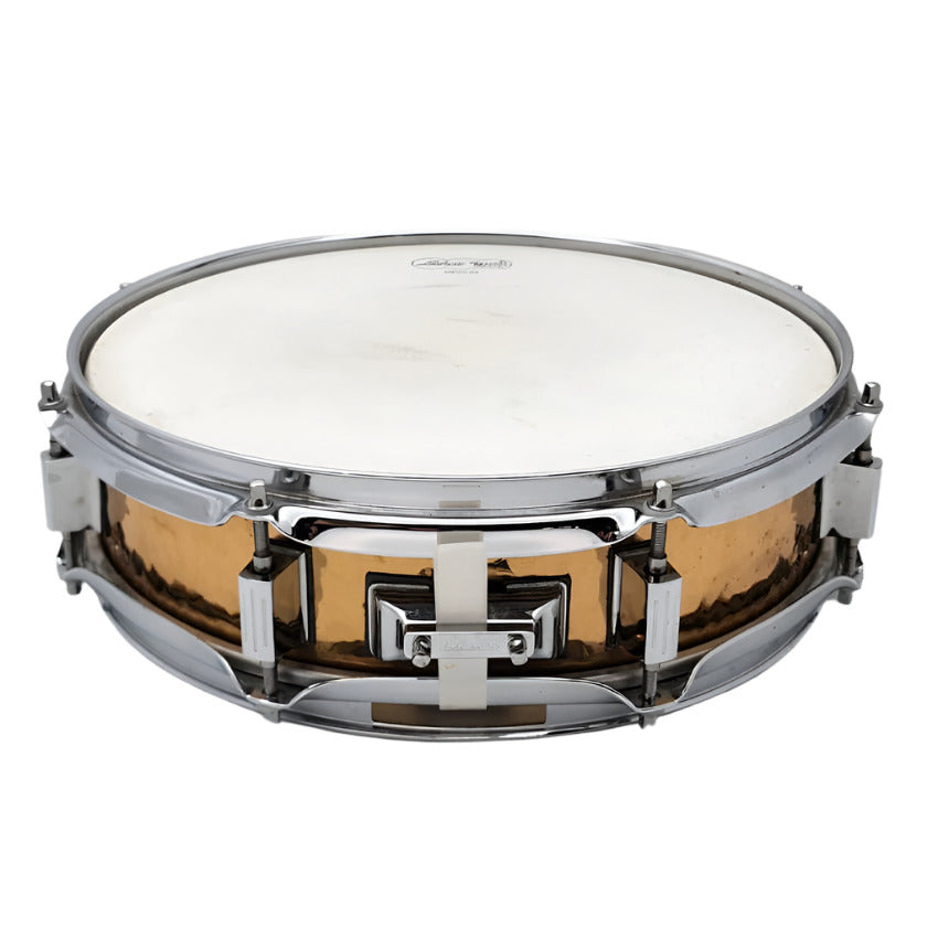 Used Ludwig Bronze Hammered Piccolo Snare Drum 13x3.5 - Very Good - Drum Center Of Portsmouth
