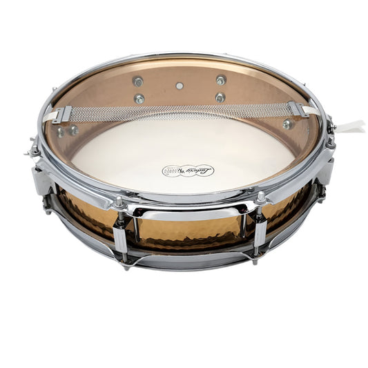 Used Ludwig Bronze Hammered Piccolo Snare Drum 13x3.5 - Very Good - Drum Center Of Portsmouth