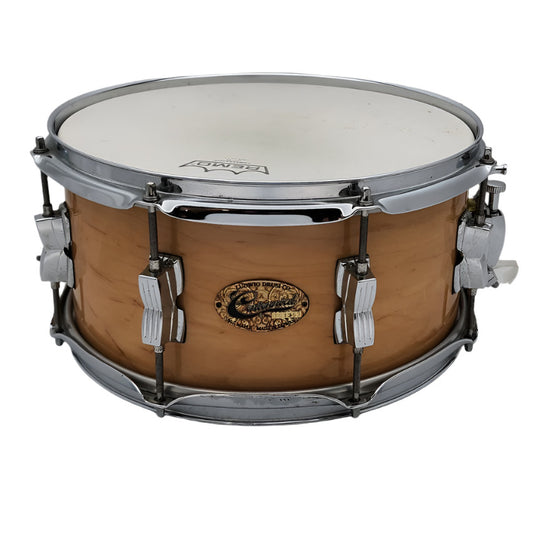 Used Ludwig Centennial Snare Drum 13x6.5 Natural Gloss - Good - Drum Center Of Portsmouth