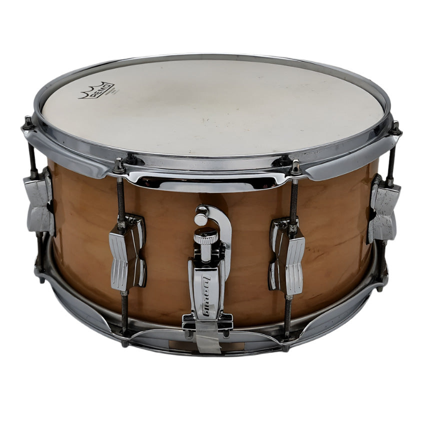 Used Ludwig Centennial Snare Drum 13x6.5 Natural Gloss - Good - Drum Center Of Portsmouth