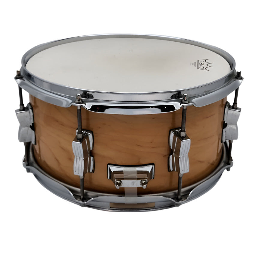 Used Ludwig Centennial Snare Drum 13x6.5 Natural Gloss - Good - Drum Center Of Portsmouth