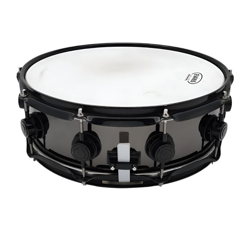 Used Drum Workshop Snare Drum 14x5.5 Black Brass - Good - Drum Center Of Portsmouth