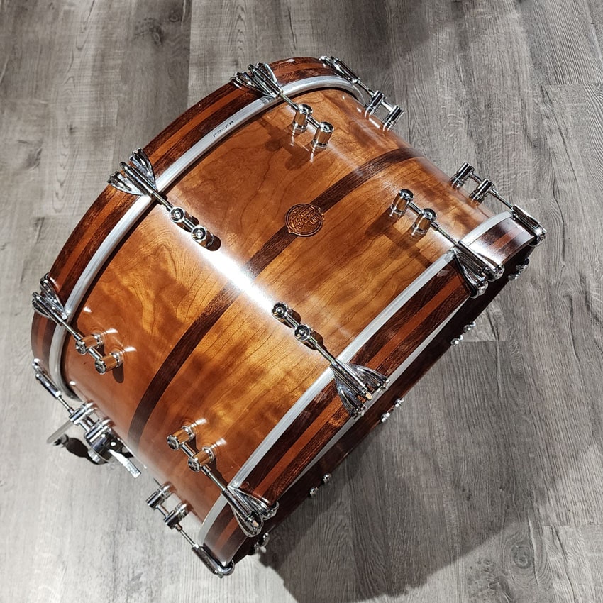 Used Doc Sweeney 4pc Drum Set Solid Ply Rosewood/Cherry - Very Good - Drum Center Of Portsmouth