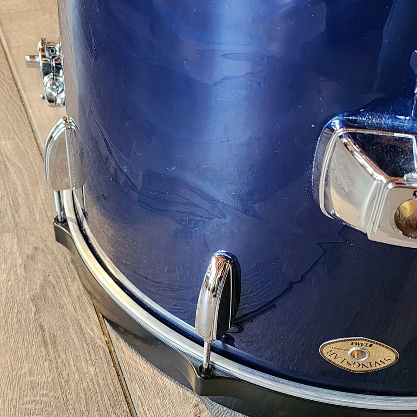 Used Tama Swingstar 3pc Drum Set Dark Blue - Fair - Drum Center Of Portsmouth