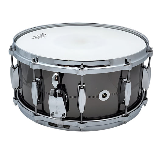Used Gretsch USA Solid Steel Snare Drum 14x6.5 - Excellent - Drum Center Of Portsmouth