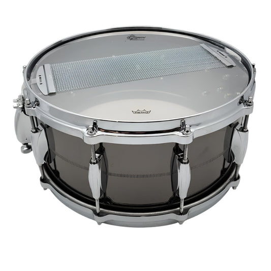 Used Gretsch USA Solid Steel Snare Drum 14x6.5 - Excellent - Drum Center Of Portsmouth