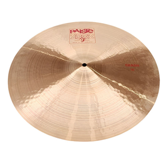 Used Paiste 2002 Crash Cymbal 18" - Very Good - Drum Center Of Portsmouth