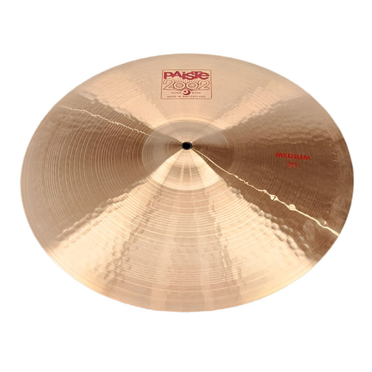 Used Paiste 2002 Medium Crash Cymbal 20" - Very Good - Drum Center Of Portsmouth