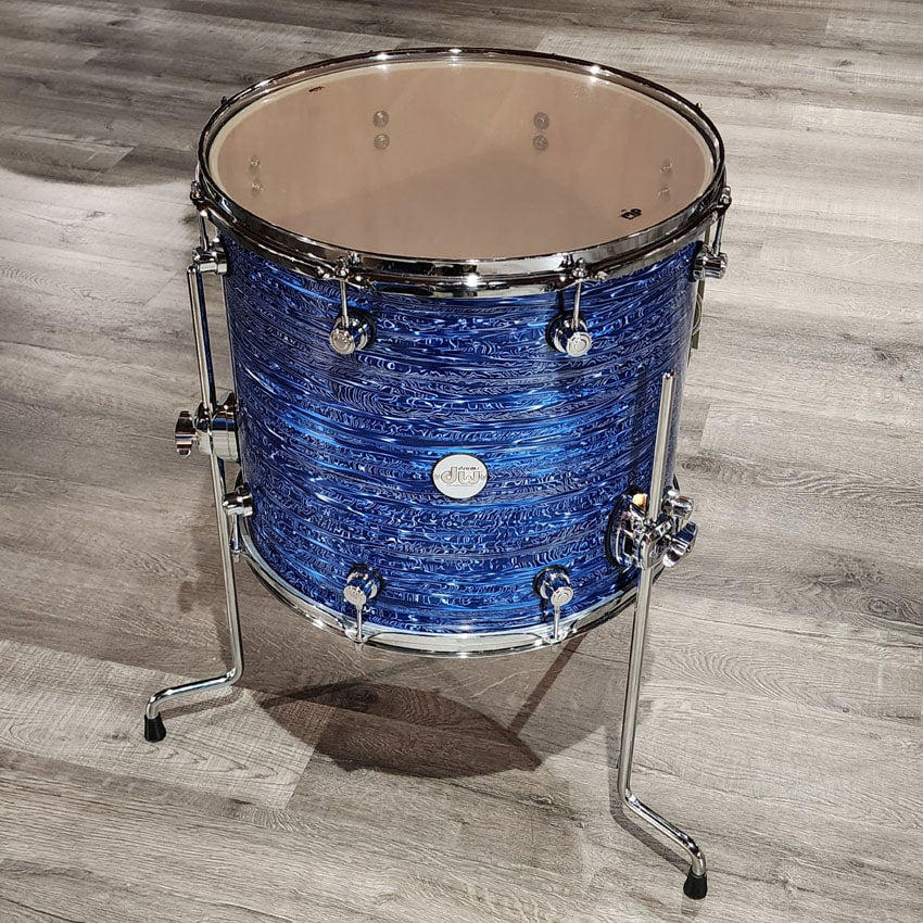 Used DW Design 4pc Drum Set Limited Edition Royal Strata - Fair - Drum Center Of Portsmouth