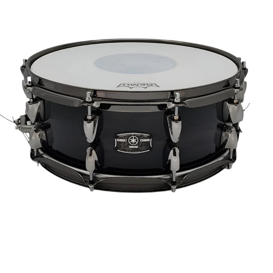 Used Yamaha Live Custom Oak Snare Drum 14x5 Black Shadow Sunburst - Drum Center Of Portsmouth