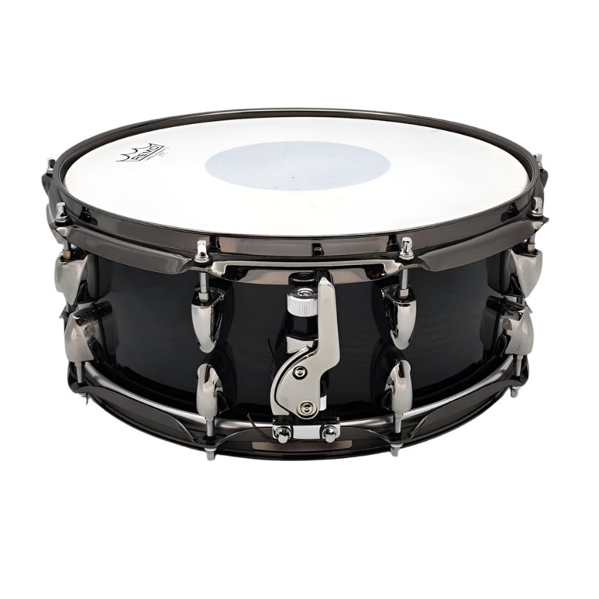 Used Yamaha Live Custom Oak Snare Drum 14x5 Black Shadow Sunburst - Drum Center Of Portsmouth