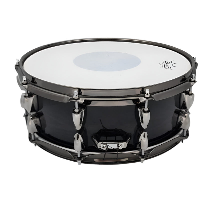 Used Yamaha Live Custom Oak Snare Drum 14x5 Black Shadow Sunburst - Drum Center Of Portsmouth