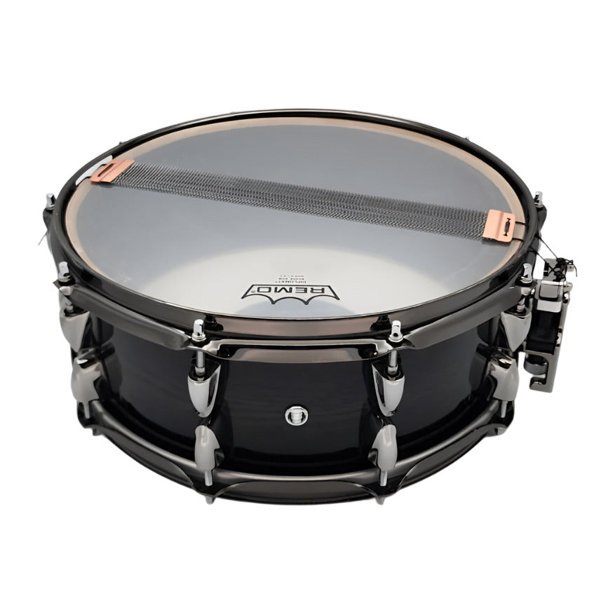 Used Yamaha Live Custom Oak Snare Drum 14x5 Black Shadow Sunburst - Drum Center Of Portsmouth