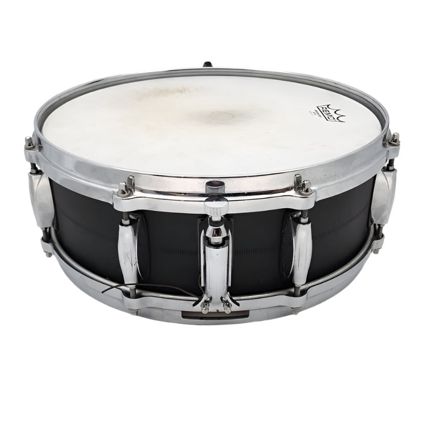 Used Gretsch USA Custom Black Copper Snare Drum 14x5 - Very Good - Drum Center Of Portsmouth