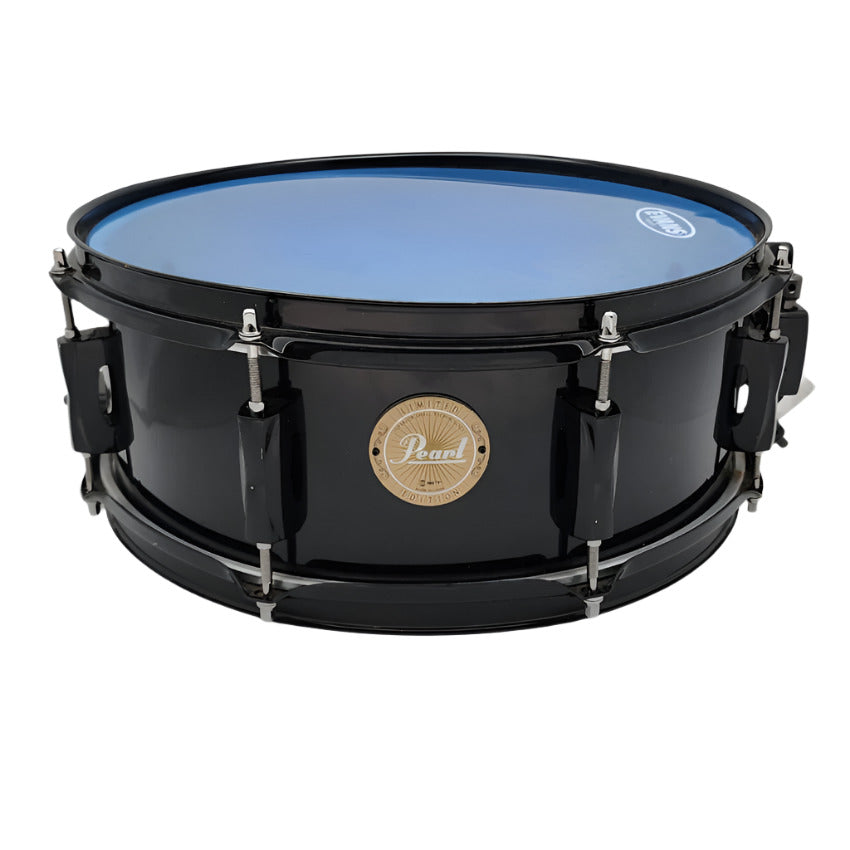 Used Pearl Vision Birch Snare Drum 14x5.5 Black w/Black Hardware - Good - Drum Center Of Portsmouth
