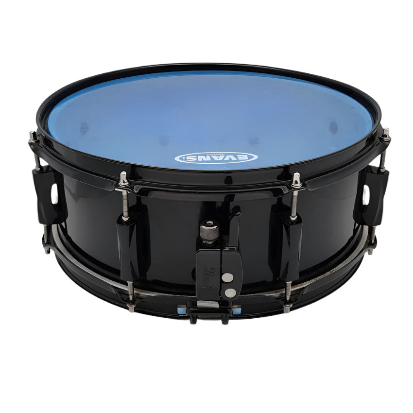 Used Pearl Vision Birch Snare Drum 14x5.5 Black w/Black Hardware - Good - Drum Center Of Portsmouth