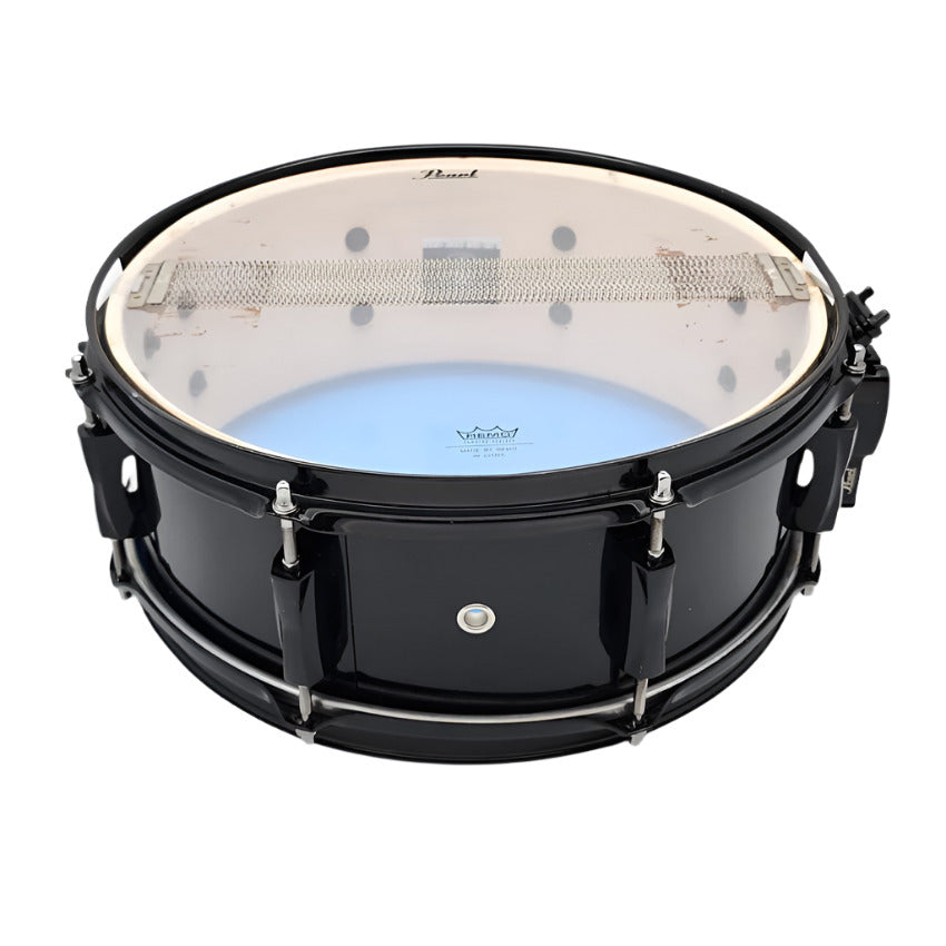 Used Pearl Vision Birch Snare Drum 14x5.5 Black w/Black Hardware - Good - Drum Center Of Portsmouth