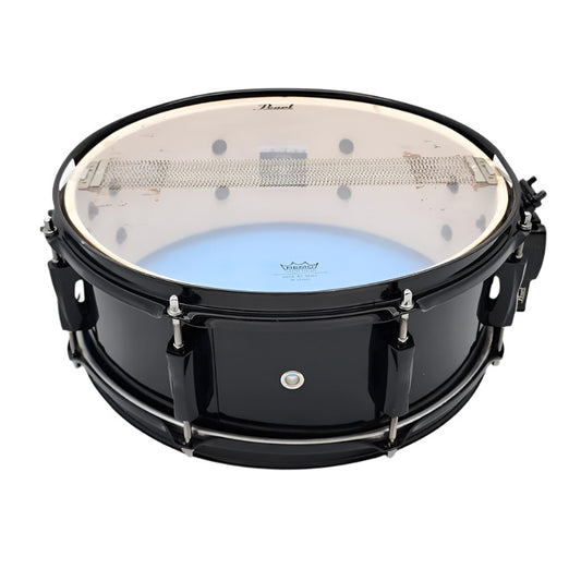 Used Pearl Vision Birch Snare Drum 14x5.5 Black w/Black Hardware - Good - Drum Center Of Portsmouth