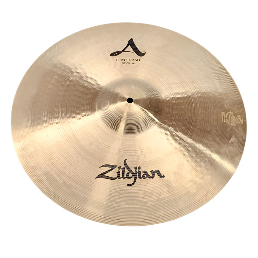 Used Zildjian A Thin Crash Cymbal 20" - Excellent - Drum Center Of Portsmouth