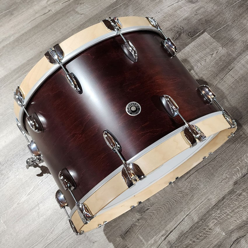 Used Gretsch Brooklyn Drum Set 4pc Satin Walnut - Very Good - Drum Center Of Portsmouth
