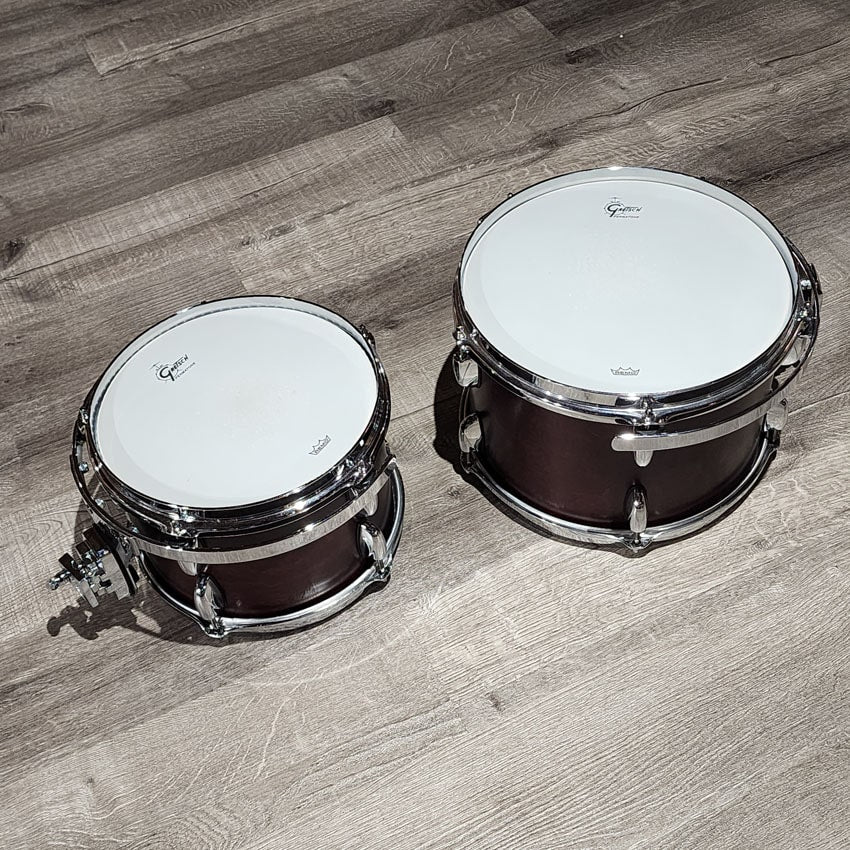 Used Gretsch Brooklyn Drum Set 4pc Satin Walnut - Very Good - Drum Center Of Portsmouth