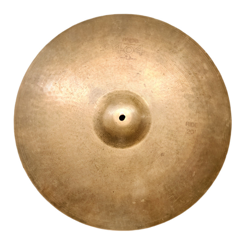 Used Paiste 404 Ride Cymbal 20" - Fair - Drum Center Of Portsmouth