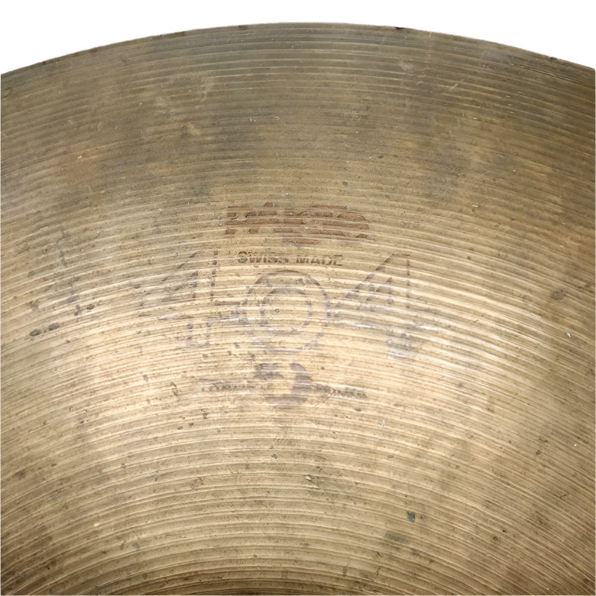 Used Paiste 404 Ride Cymbal 20" - Fair - Drum Center Of Portsmouth