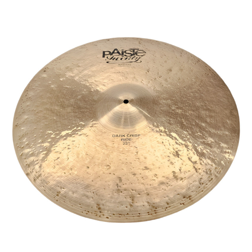 Used Paiste Masters Dark Crisp Ride 22" - Good - Drum Center Of Portsmouth