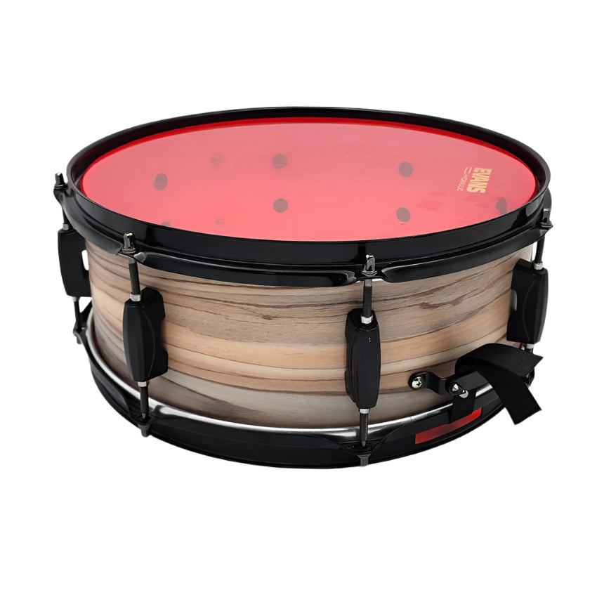 Used Tama Sound Works Snare Drum 14x6 Zebra Wrap - Good - Drum Center Of Portsmouth