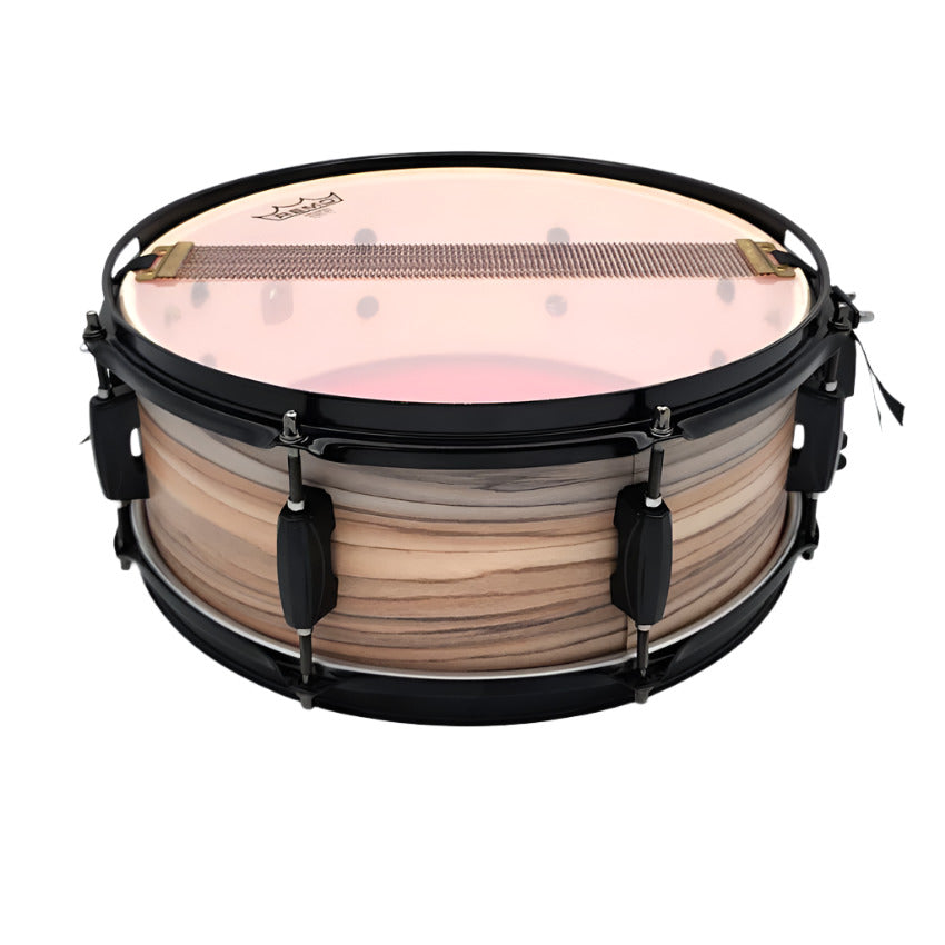 Used Tama Sound Works Snare Drum 14x6 Zebra Wrap - Good - Drum Center Of Portsmouth