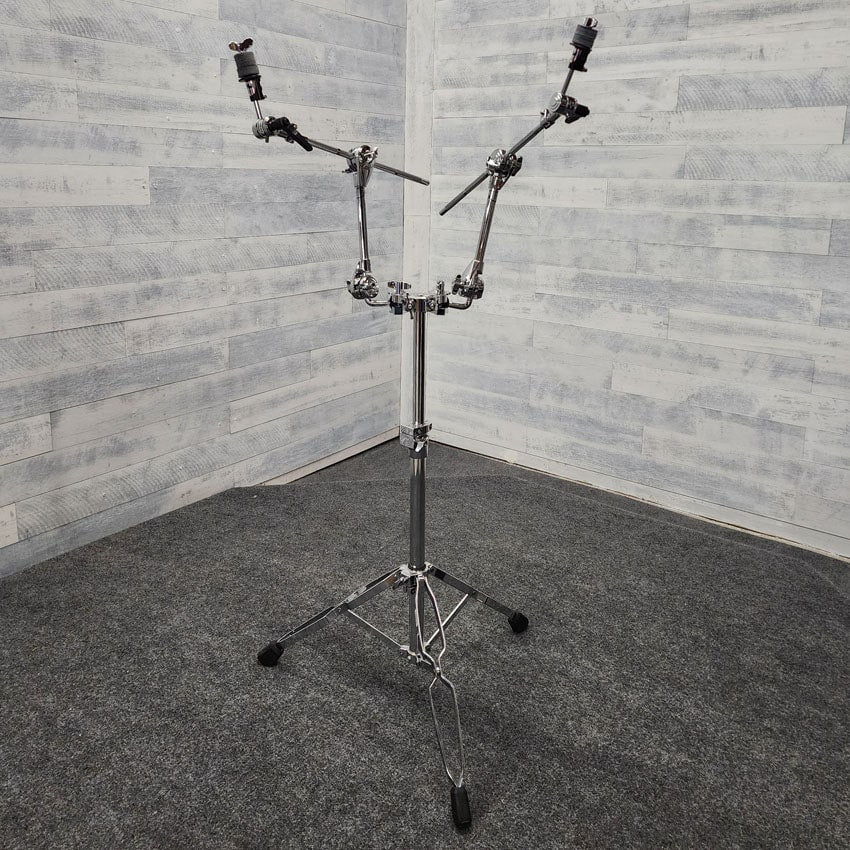 Used DW 9000 Series Heavy Duty Double Cymbal Stand - Very Good - Drum Center Of Portsmouth