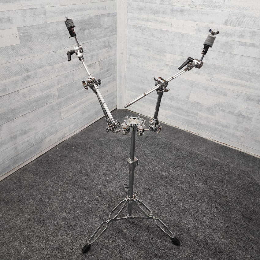 Used DW 9000 Series Heavy Duty Double Cymbal Stand - Very Good - Drum Center Of Portsmouth
