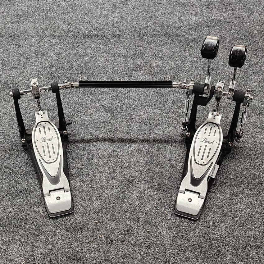 Used Pearl Double Bass Drum Pedal - Good - Drum Center Of Portsmouth